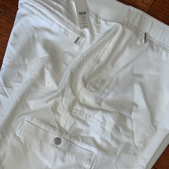 Chicos white summer bermuda pants size 3-18 - Picture 4 of 9